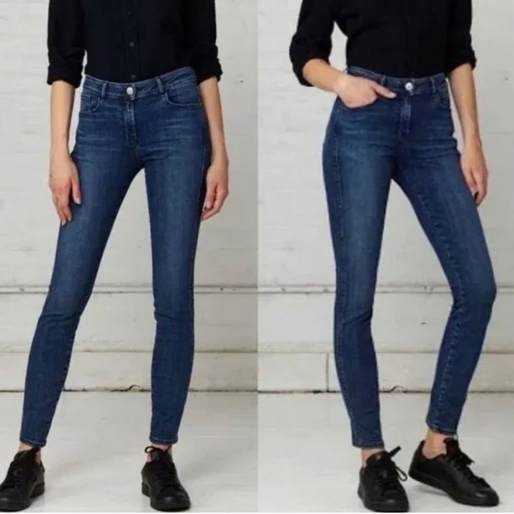 3x1 NYC High Rise Skinny Jean Dark Wash SZ 27 New Without Tags 268$